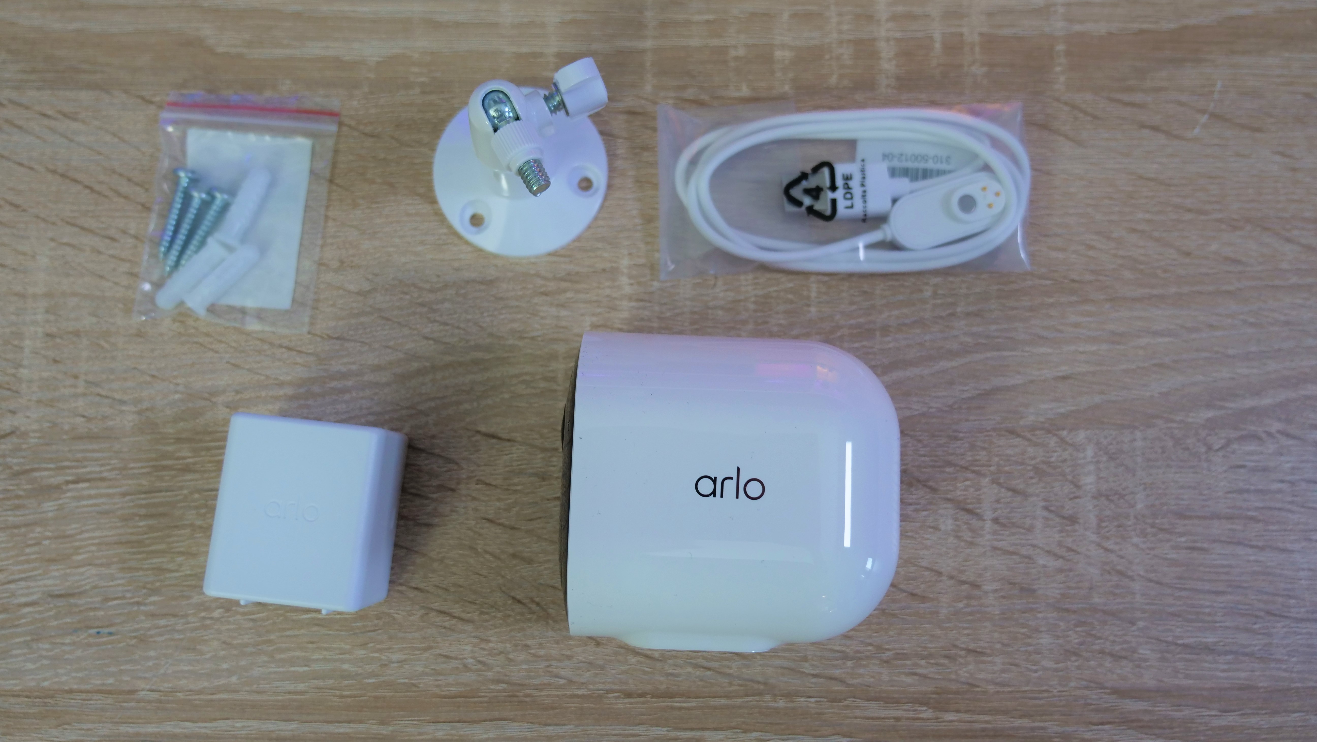 Arlo Pro 5S 2K camera contents in the package.JPG